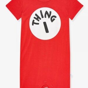 Dr. Seuss x Posh Peanut thing 1 Romper